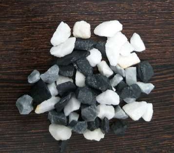 Panda multicolor crushed marble