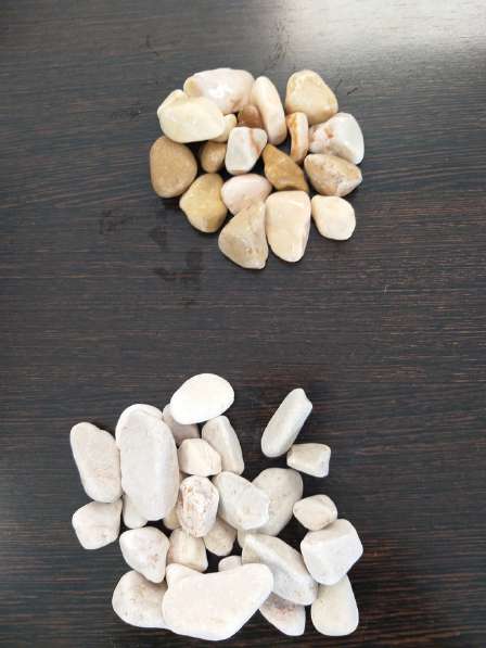 Pink rounded pebbles